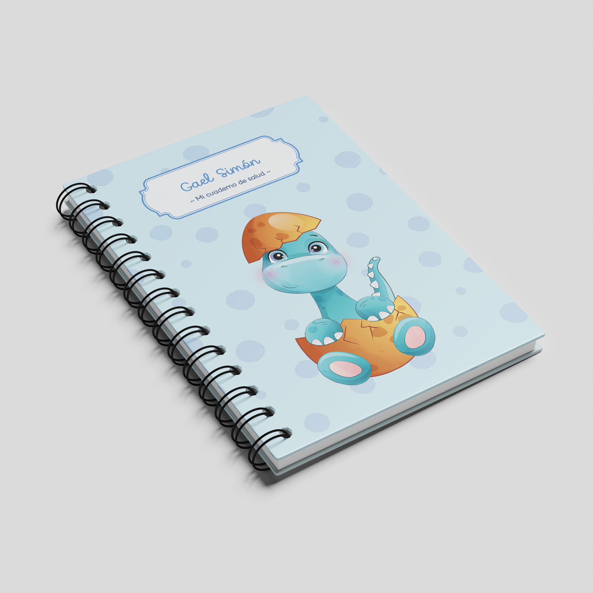 Cuaderno pediátrico - Dinosaurio